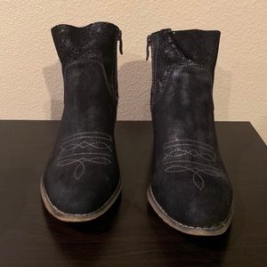 Short western style booties